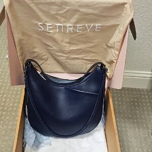 Senreve Fortuna Bag In Tocca/Deep Blue Women's Bag